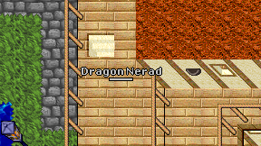 Dragon Nerad on screen