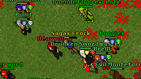 Sagas'Crock on screen