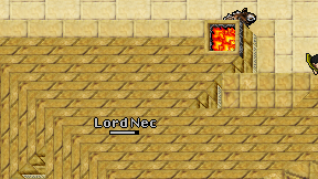 Lord Nec on screen