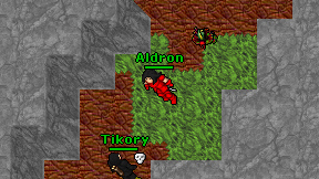 Aldron on screen