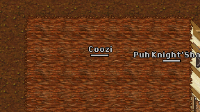 Coozi on screen
