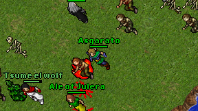 Asgarato on screen