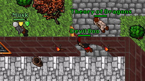 Devil Boo on screen