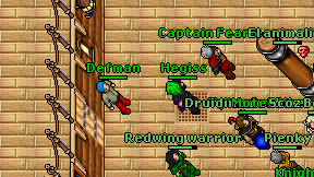 Defman on screen
