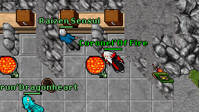 Coronel'Of Fire on screen