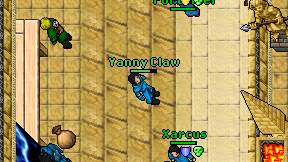 Yanny Claw on screen