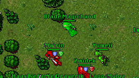 Blade Magichand on screen