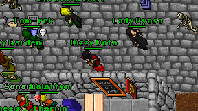 Dizzy Dota on screen