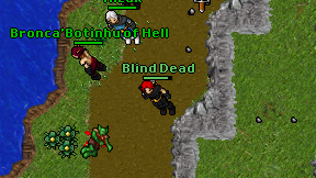 Blind Dead on screen