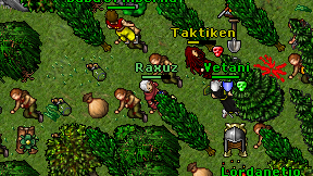 Raxuz on screen