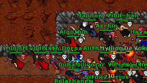 Algothin on screen