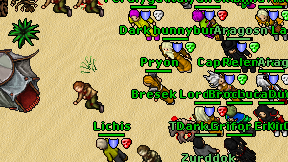 Pryon on screen