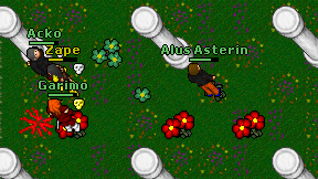 Alus Asterin on screen