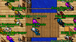 Throk Dene on screen