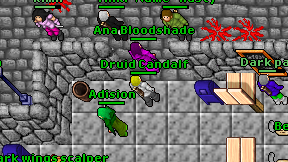 Druid Candalf on screen