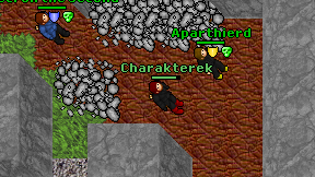 Charakterek on screen