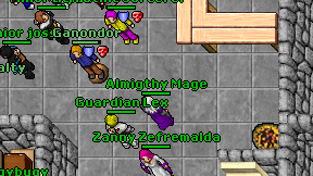 Almigthy Mage on screen