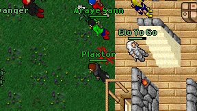 Plaxtor on screen