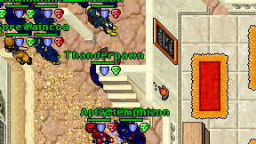 Thanderpawn on screen