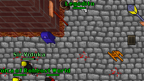 Legodito on screen