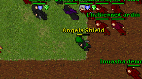 Angels Shield on screen