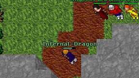 Infernal-Dragon on screen