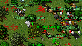 Flaming Maximus on screen