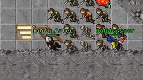 Logan Aztec on screen