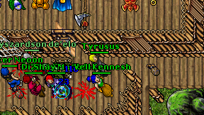 Tyrusus on screen
