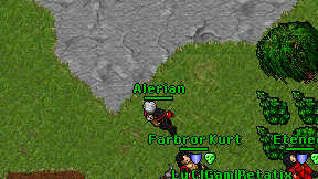 Alerian on screen