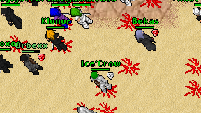 Ice'Crow on screen