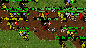 Migthy heroe on screen