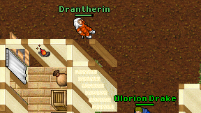Drantherin on screen