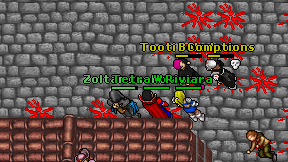 Tetra Weapon on screen