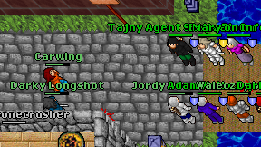 Carwing on screen