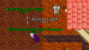 Zeus of Light on screen