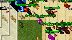 Artek Shadowbolts on screen