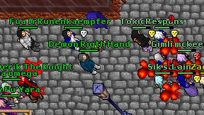 Demon Rigth Hand on screen