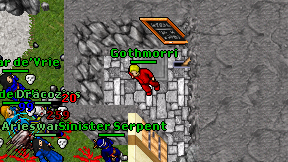 Gothmorri on screen