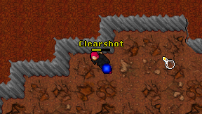 Clearshot on screen