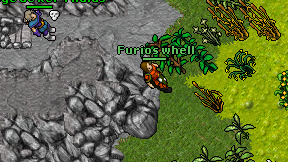 Furios whell on screen