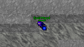 Evil Myst on screen