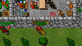Ofarg on screen