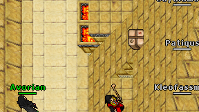 Patiqus on screen