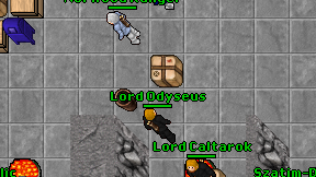 Lord Odyseus on screen