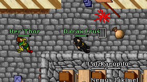 Darax Crus on screen