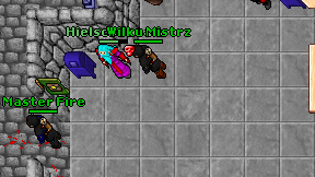 Master Fire on screen