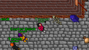 Tuggor on screen