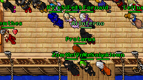 Protarus on screen