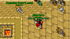 Alcer Maerius on screen